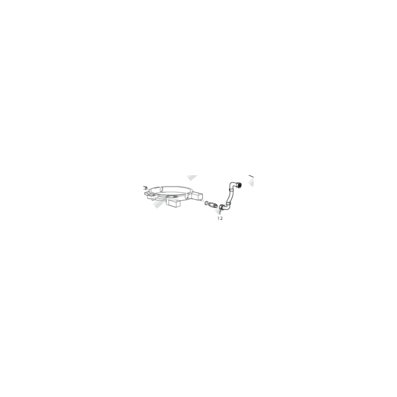 4.618.0067 - FLEXIBLE D16 ENTRE CHAUDIERE ET POMPE POUR MEK 1108 4.618.0067 - FLEXIBLE D16 ENTRE CHAUDIERE ET POMPE POUR MEK 1108