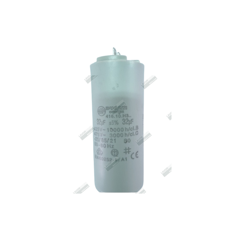 3.404.0094 - CONDENSATEUR D'ORIGINE LAVOR 25µF/mF 450V 3.404.0094 - CONDENSATEUR D'ORIGINE LAVOR 25µF/mF 450V