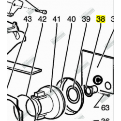 4.508.0009 - RACCORD D'ASPRIATION FLEXIBLE AUTOLAVEUSE LAVOR