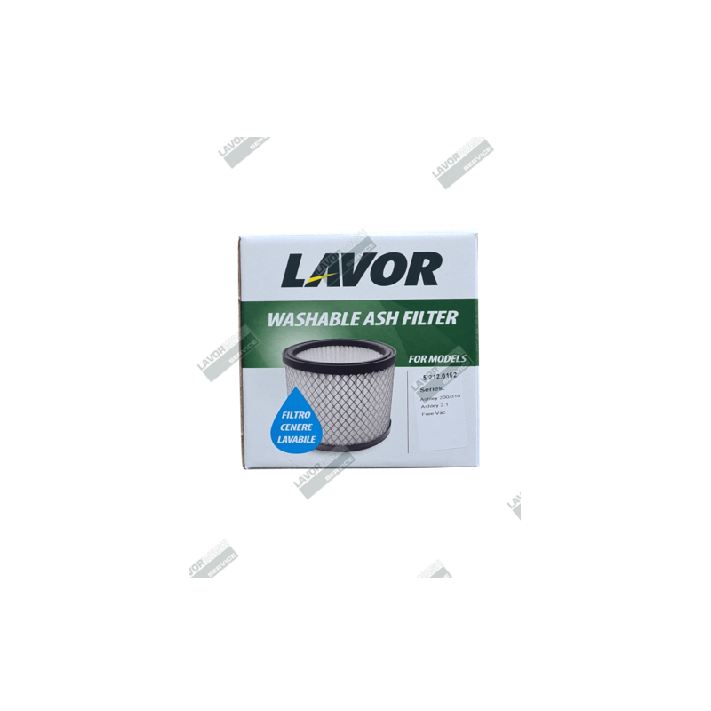 5.212.0152 - KIT CARTOUCHE FILTRANTE ET  LAVABLE POUR APSIRATEUR LAVOR