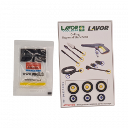 10.017.0751 - KIT JOINTS POUR ACCESSOIRES LAVOR GRAND PUBLIC + GRAISSE 3G