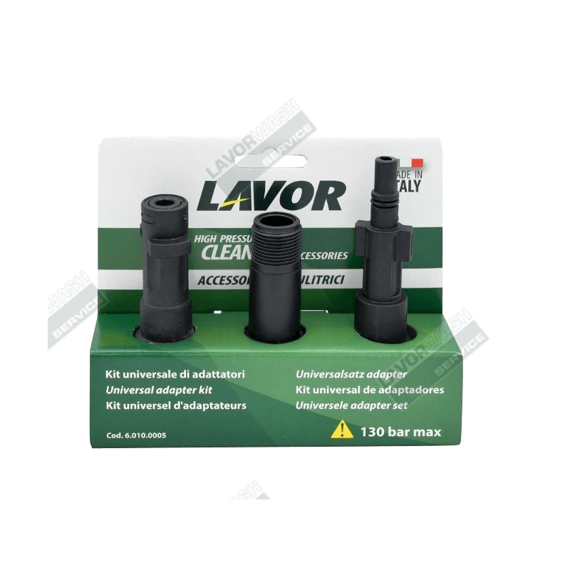 6.010.0005 - KIT 3 EMBOUT ACCESSOIRES LAVOR VERS NHP UNIVERSEL