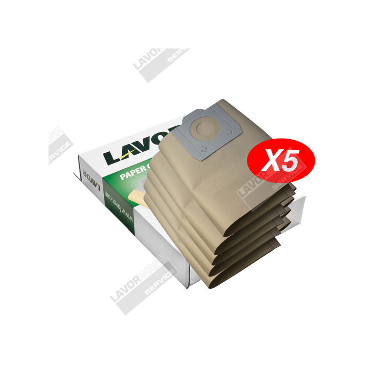 JEU DE 5 SACS PAPIER - image 1