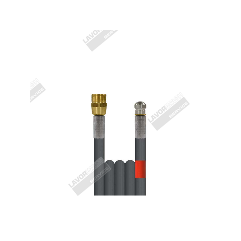 FLEXIBLE 10M POUR CANALISATION – M22 BUSE 3X1 HAUTE PRESSION - image 1