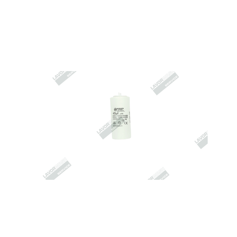 3.404.0016 - CONDENSATEUR LAVOR ORIGINAL 45µF/mF 450V D45X90 F/M 3.404.0016 - CONDENSATEUR LAVOR ORIGINAL 45µF/mF 450V D45X90 F/M
