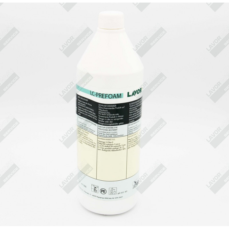 3.697.0036-1 - BIDON 1 L ANTTI-MOUSSANT LAVOR POUR INJECTEUR ET AUTOLAVEUSE 3.697.0036-1 - BIDON 1 L ANTTI-MOUSSANT LAVOR POUR INJECTEUR ET AUTOLAVEUSE